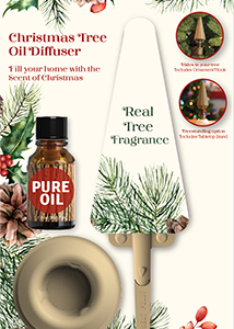 christmas tree oil diffuser